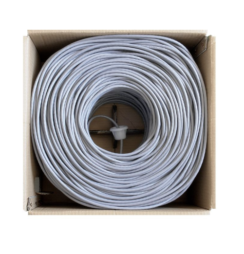 FRISBY FNW-CAT622 CAT6 UTP Kablo 305 Metre Bakır Network Ethernet İnternet Kablosu 1 Gbps Gigabit Uyumlu RJ45 LAN Data Kablosu