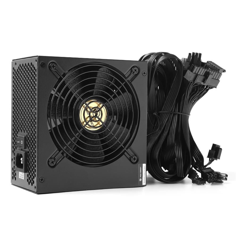 High Power Performance GD 800W 80+ Gold Single Rail Aktif PFC Siyah ATX PSU