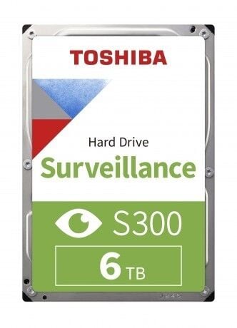 Toshiba S300 Pro 6TB 5400RPM 256MB Cache 3.5'' SATA3 HDD (HDWT860UZSVA)