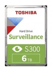 Toshiba S300 Pro 6TB 5400RPM 256MB Cache 3.5'' SATA3 HDD (HDWT860UZSVA)