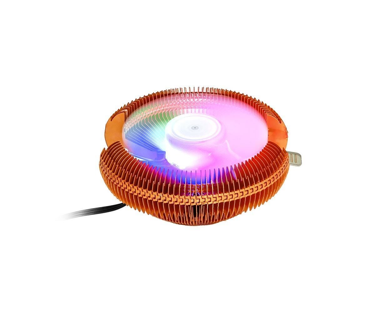 Frisby FCL‑F1314C Intel 1366‑115x Serisi – AMD AM2, AM2+, AM3, AM4 LGA775‑115x Braket 90 × 90 × 25 mm 2200 RPM 40 CFM 18 dB Alüminyum LED CPU Soğutucu