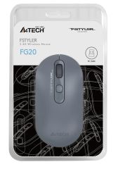 A4 Tech FG20 Mavi Nano Kablosuz Optik 2000 DPI Mouse