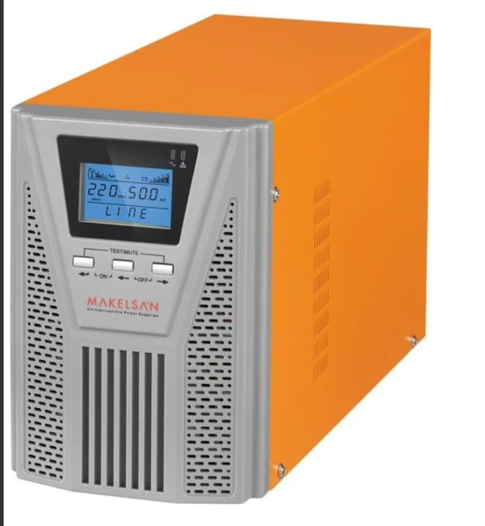 Makelsan Powerpack SE 1 KVA 1/1 Faz Online UPS 5-15 Dakika 2x9Ah Akülü Kesintisiz Güç Kaynağı