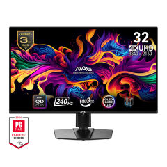 MSI 31.5'' MAG 321UPX QD-OLED Flat 0.03ms FreeSync UHD Monitör