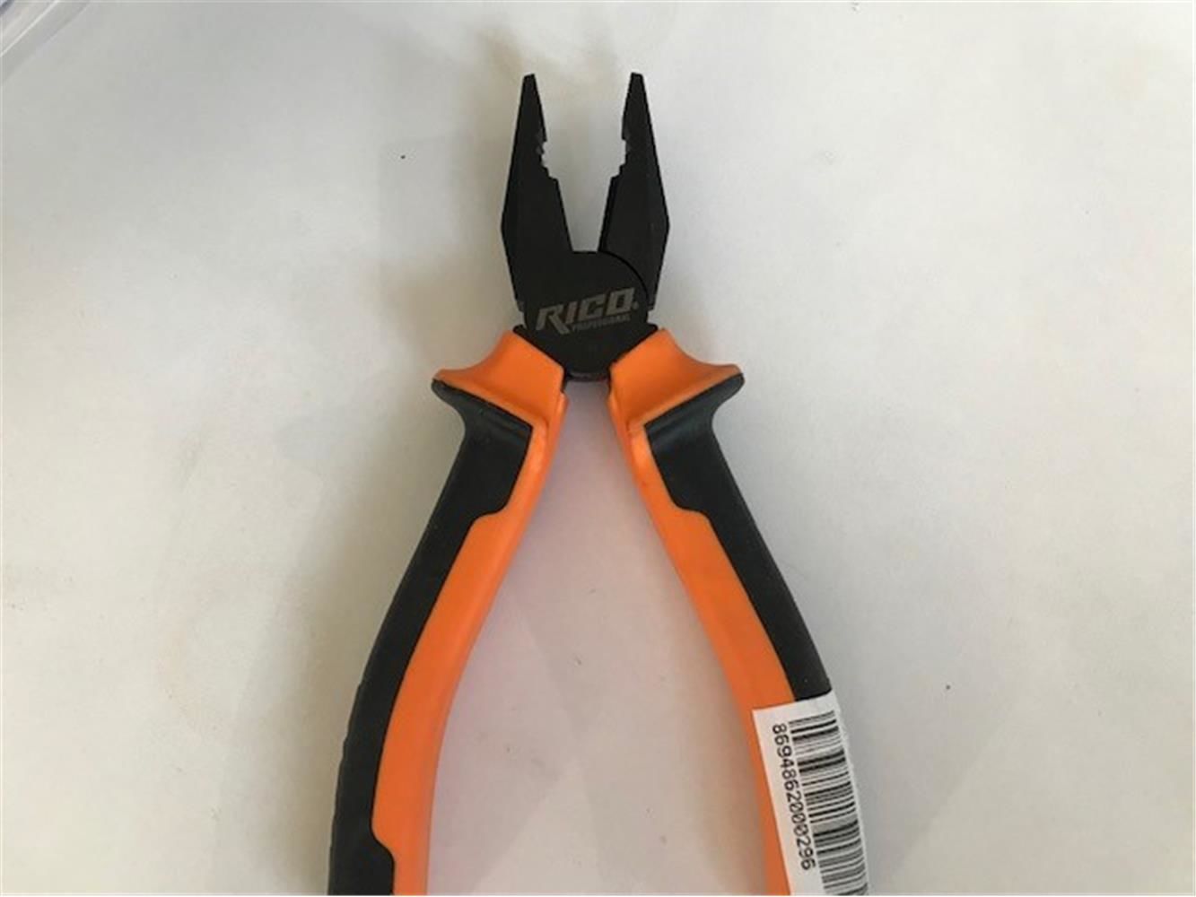 Rico RC-0198 6 İnç (160 mm) Profesyonel Kombine Pense - Karbon Çelik Gövde