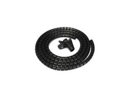 S-Link SL-197 28mm Çap, 20 Metre Siyah Spiral Kablo Düzenleyici - Toplayıcı