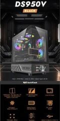 DarkFlash DS950V Siyah 850W 80+ Bronze 6 Fanlı Gen5 LCD IPS Mid Tower Kasa