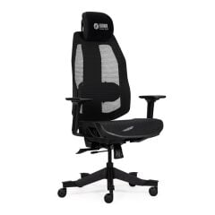 Hawk Gaming Chair Nova Serisi Fileli Siyah Profesyonel Oyuncu Koltuğu