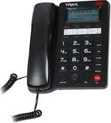 TRAX TC605 Siyah PB 16 Haneli LCD Ekran Handsfree Pilsiz Çalışma  Masa Üstü Telefon
