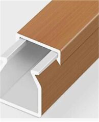 Mutlusan 15x10 mm Kablo Kanalı Yapışkan Bantlı Canalex Seri - 001 157 015010 20 00