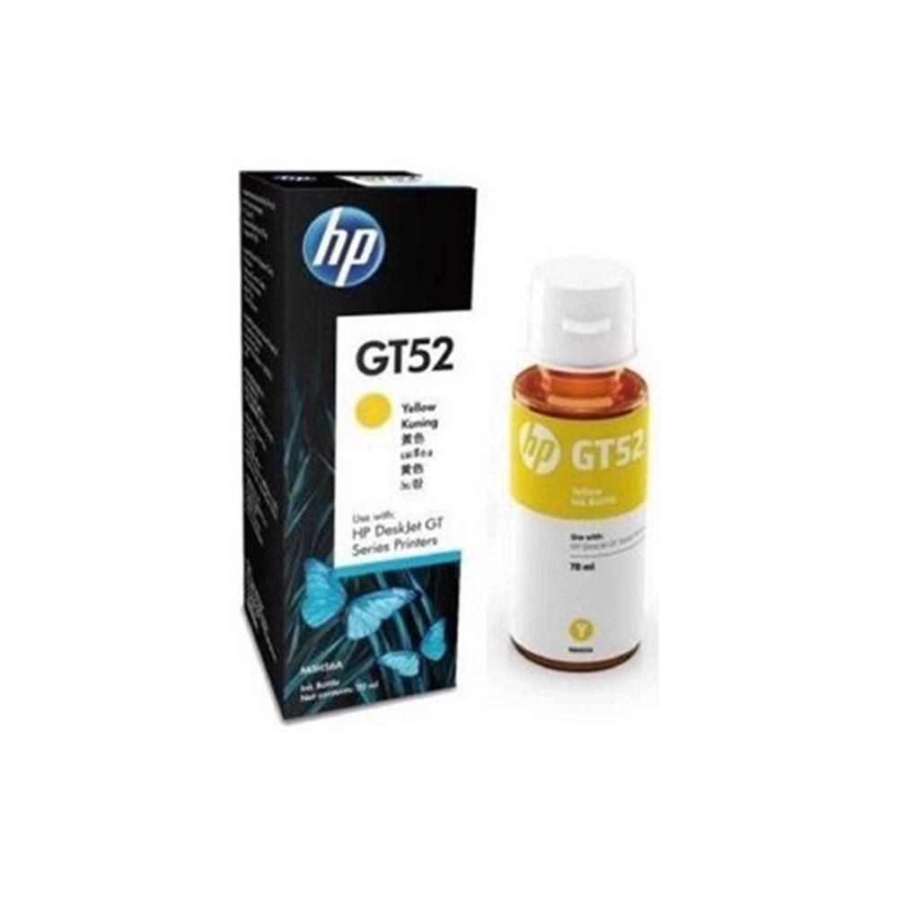 HP GT52 Sarı (Yellow) Orijinal Mürekkep Şişesi (70ml) M0H56AE