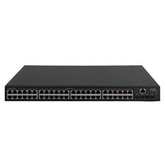 H3C LS‑5048PV3‑EI‑PWR‑GL 48x 1 GbE PoE+ • 4x 1 Gb SFP • 370 W PoE • Layer 2 Yönetilebilir Rackmount Switch (Model 9801A1QQ)