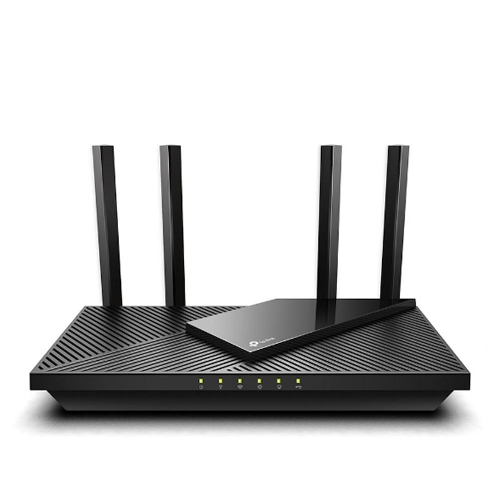 TP‑Link Archer AX53 AX3000 Dual Bant Wi‑Fi 6 (802.11ax) Router – 2402 Mbps 5 GHz & 574 Mbps 2.4 GHz, 4x Gigabit LAN + 1x Gigabit WAN, 4 Harici Anten, OFDMA, Beamforming, Airtime Fairness, Target Wake Time, HomeShield Güvenlik, WPA3, OneMesh, Alexa Uyumlu