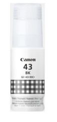 Canon GI-43BK Siyah (Black) Orijinal Mürekkep Şişesi - PIXMA G540 / G640 Uyumlu