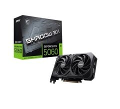 Msi Geforce RTX5060 8GB Shadow 2x GDDR7 128BIT DX12 Gaming Ekran Kartı Çift Fanlı Soğutma