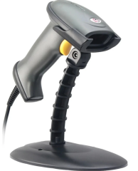 Sunlux XL-6200 USB 1D Lazer Barkod Okuyucu Ayak Standlı Kablolu El Tipi Barkod Tarayıcı