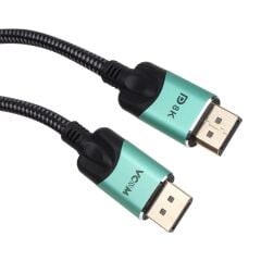 VCOM CG635-1.5 Siyah 1.5 Metre DisplayPort 1.4V Erkek – HDMI Erkek Dönüştürücü Görüntü Aktarım Kablosu