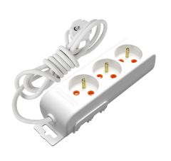 Mutlusan Ri-Tech 3'lü Anahtarlı UPS Topraklı Grup Priz 5 Metre (001 175 340002 05 00)