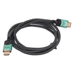 Vcom CG865-1.5 HDMI 2.1 Siyah Gümüş 1.5 mt HDMI (M)-HDMI (M) 48 Gbps 8K@60 Hz