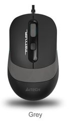 A4 Tech FM10 USB Fstyler Gri Optik 1600 DPI Mouse