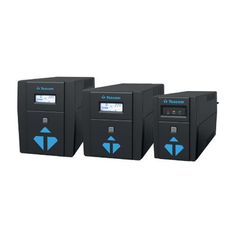TESCOM LEOAP 1500VA 1F/1F (2x9Ah) 5-10 Dakika LCD Line-Interactive Kesintisiz Güç Kaynağı UPS