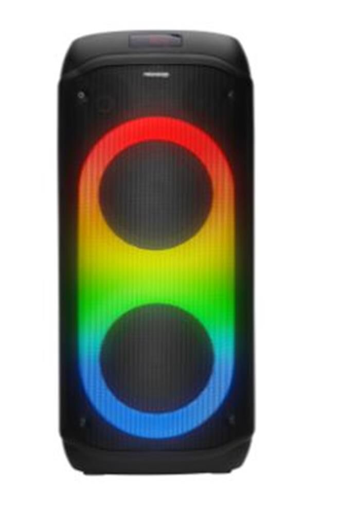 Microlab M61 80W (RMS) Taşınabilir Aktif Ses Sistemi, 2 Adet Kablosuz VHF Mikrofonlu, USB/TF/AUX/Bluetooth Destekli Karaoke Hoparlör