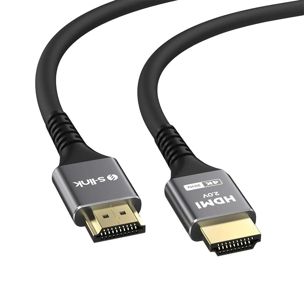 S-link SW-SGG039 HDMI TO HDMI 15m 19+1 Metal v2.0 4K (4096-2160) 30Hz Hdmi Kablo