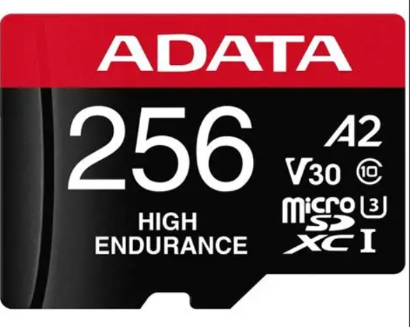 Adata 256GB High Endurance microSDXC 4K U3 V30 A2 Hafıza Kartı