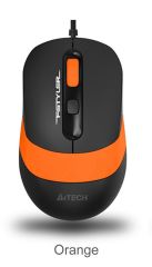 A4 Tech FM10 USB Fstyler Turuncu Optik 1600 DPI Mouse