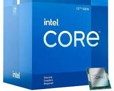 INTEL Raptor Lake i7-14700F Tray VGAsız, Fansız 20C 2,1/5.4Ghz 33M LGA1700