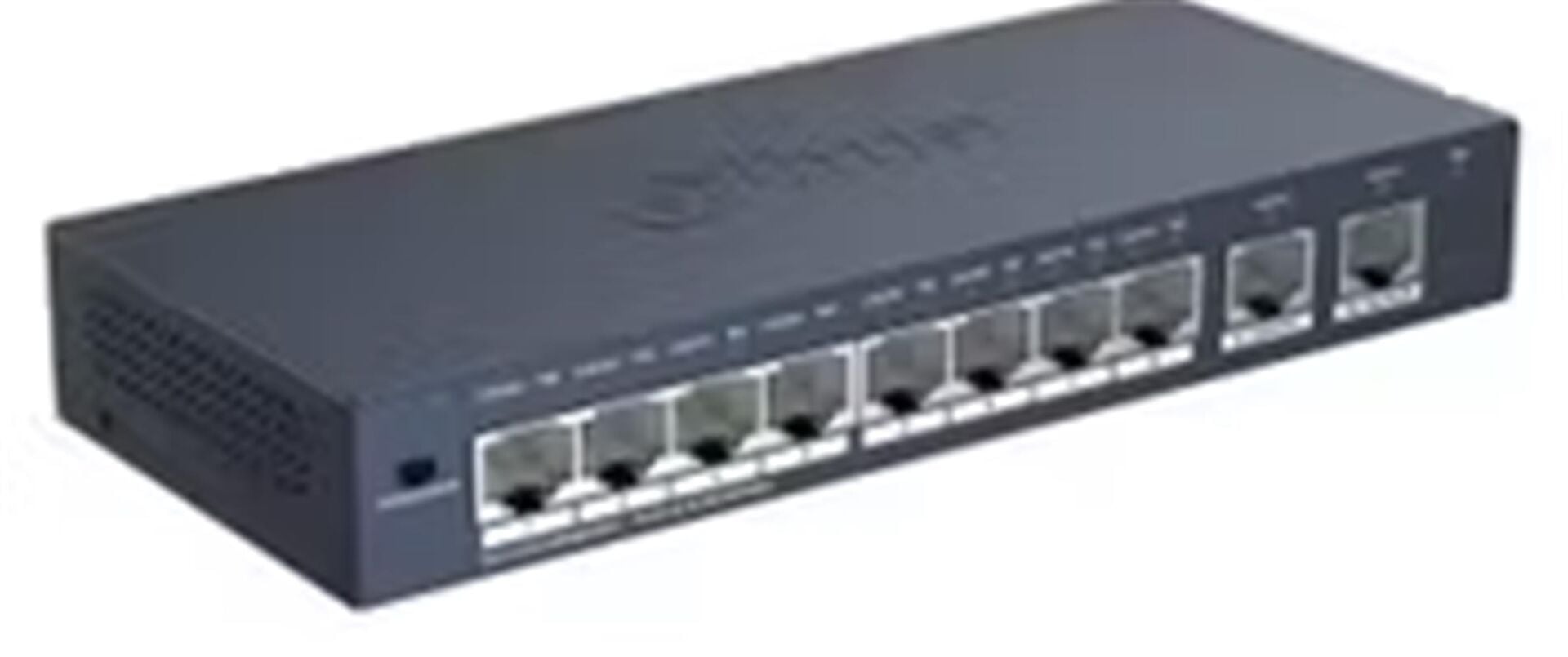 Dahua S3010-8ET2GT-60 10 Port 10-100 8xPoe 60W2xRJ45 10-100 Uplink Yönetilemez Switch