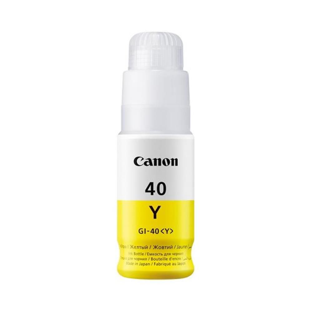 Canon GI-46Y Sarı (Yellow) Orijinal Şişe Mürekkep - 135 ml (MAXIFY GX6040 / GX7040 / GX5040 Uyumlu)