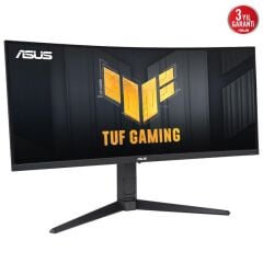 34 ASUS TUF GAMING VG34VQL3A 1MS 180HZ 2XHDMI 2XDP 3XUSB 3.2 WQHD 3440X1440 HOPARLÖR CURVED PIVOT VESA SİYAH