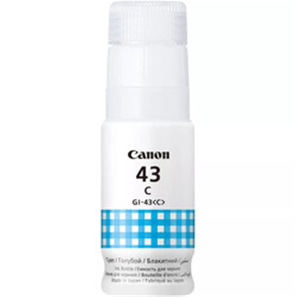 Canon GI-43C Cyan (Mavi) Mürekkep Şişesi (G540 / G640 Uyumlu)
