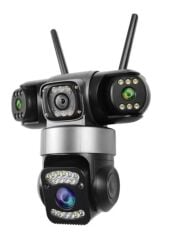 O-Kam 6030 3 Lensli 4K UHD Wi-Fi Pan-Tilt-Zoom (PTZ) Dış Mekan Güvenlik Kamerası