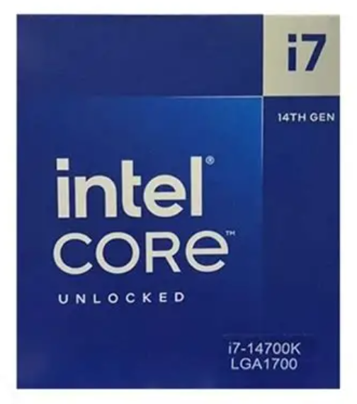 INTEL Core i7-14700K Raptor Lake 20 Çekirdek 28 İzlek 3.40GHz / 5.60GHz 33MB 1700P 125W LGA1700 İşlemci (VGA Dahili)