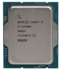 INTEL Core i7-14700K Raptor Lake 20 Çekirdek 28 İzlek 3.40GHz / 5.60GHz 33MB 1700P 125W LGA1700 İşlemci (VGA Dahili)
