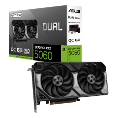 8 GB ASUS DUAL-RTX5060-O8G RTX 5060 GDDR7 128Bit Ekran Kartı
