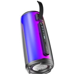 Mikado MD-17BT Capella Siyah 10W RGB Mikrofonlu Kart-Aux-USB TWS 1800mAh Bataryalı Speaker