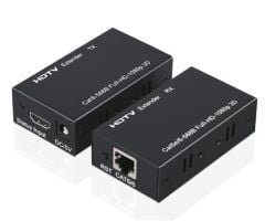 ENKADO EKD-HE60 60 Metre HDMI + USB KVM Extender Cat6/Cat5e Üzerinden Uzatma Seti
