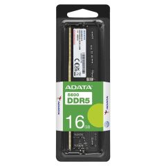 Adata 16GB DDR5 5600MHz CL46 1.1V 288-Pin U-DIMM Masaüstü Bellek - AD5U560016G-S