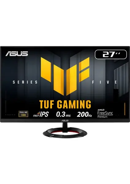 Asus 27'' TUF Gaming VG27AQE5A IPS Gaming Monitör 0.3ms Siyah