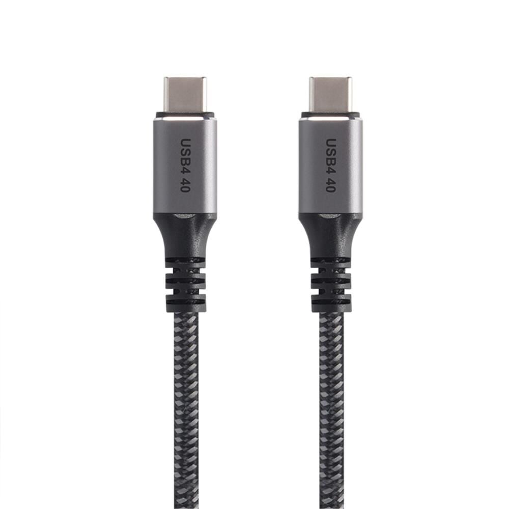 Vcom CU520M-2.0 USB4 Type-C to Type-C 2 Metre 20Gbps 100W 5A Şarj ve Veri Kablosu