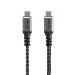 Vcom CU520M-2.0 USB4 Type-C to Type-C 2 Metre 20Gbps 100W 5A Şarj ve Veri Kablosu