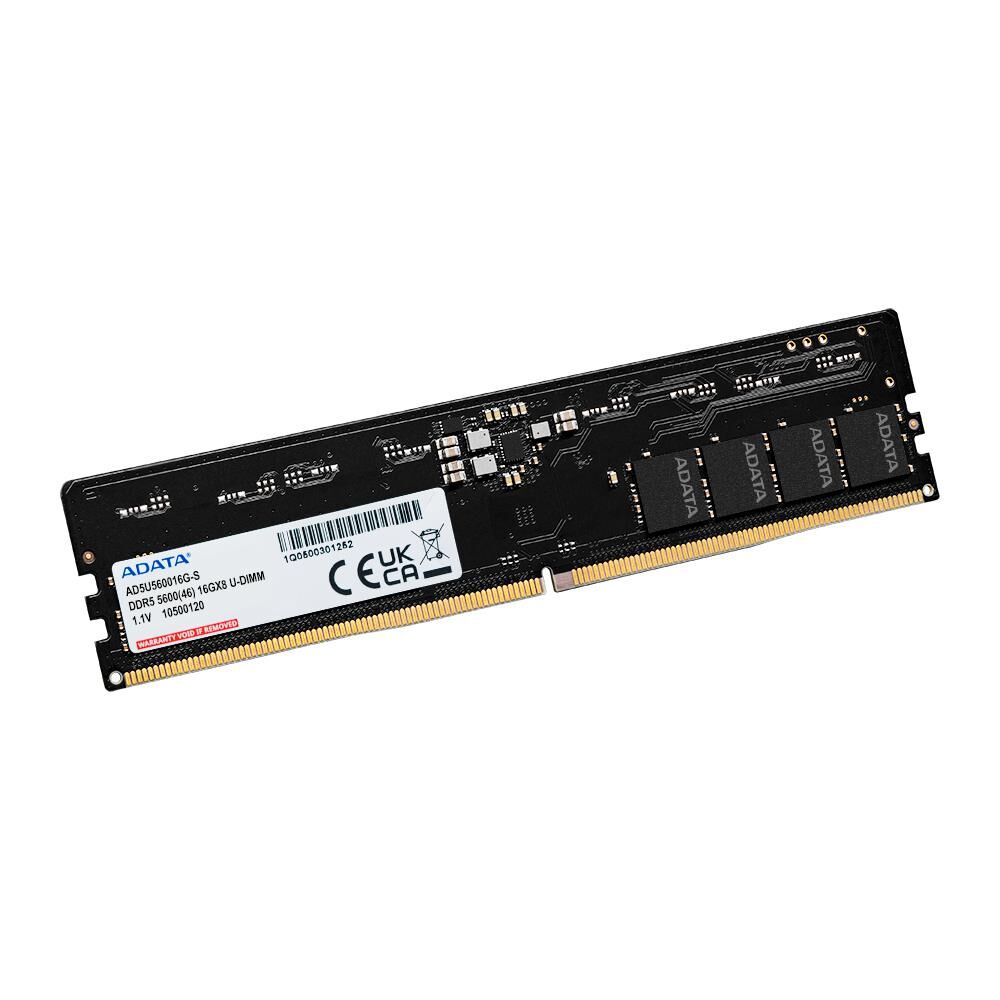 Adata 32GB DDR5 5600MHz CL46 1.1V Masaüstü Bellek (AD5U560032G-S)