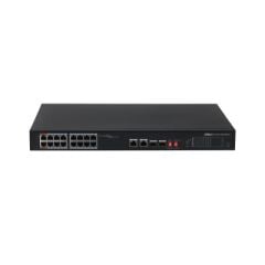 DAHUA PFS3218-16ET-135 16 PORT 16XFE-2XGE-2XGE/SFP 135W YÖNETİLEMEZ POE SWİTCH