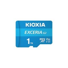 Kioxia Exceria G2 1TB MicroSDXC Class 10 UHS-I U3 V30 100/50 MB/s 4K Video Hafıza Kartı + Adaptör (LMEX2L001TG2)