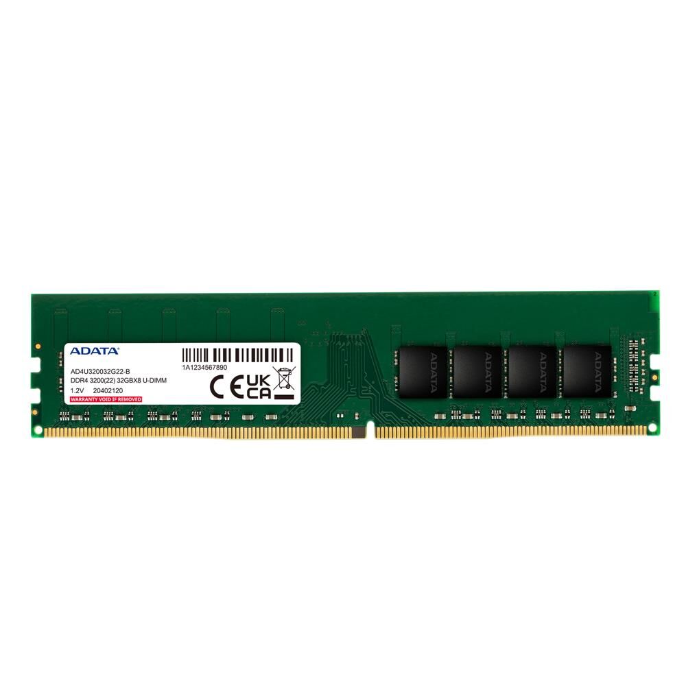 Adata 32GB DDR4 3200MHz CL22 1.2V Masaüstü Bellek (RAM) - AD4U3200732G22-SGN
