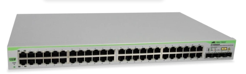 Allied Telesis AT-GS950/48-50 48 Port Gigabit Ethernet 4x SFP WebSmart Yönetilebilir Switch