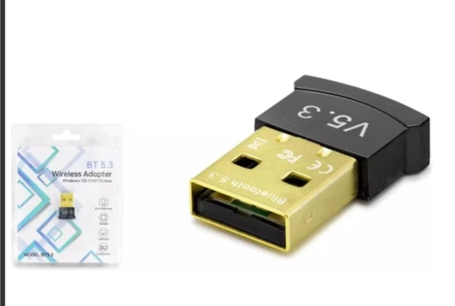 HADRON HD9007 USB Bluetooth Adaptör 5.3 USB 2.0 Kablosuz Bluetooth Alıcı Verici Siyah